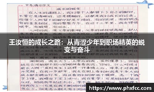 王汝恒的成长之路：从青涩少年到职场精英的蜕变与奋斗